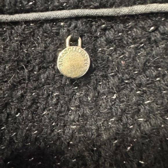 Rinascimento dress size Medium, black cotton wool blend - Picture 3 of 8